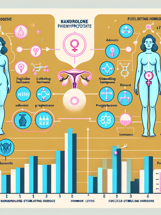 Cómo afecta Fenilpropionato de nandrolona al perfil hormonal femenino
