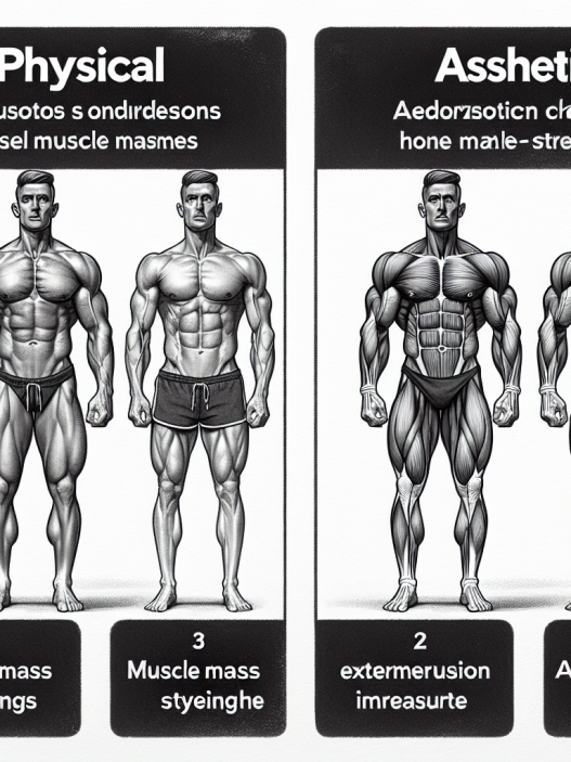 Diferencias entre resultados físicos y estéticos con Oxandrolona