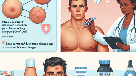 Qué hacer si Fenilpropionato de testosterona produce cambios en la piel