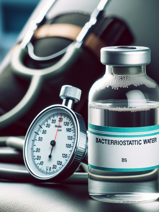 Agua bacteriostática para inyección y presión arterial: qué observar