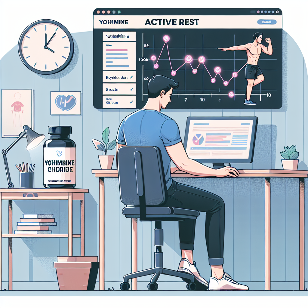 Cómo programar descansos activos mientras usas Yohimbine chlorine