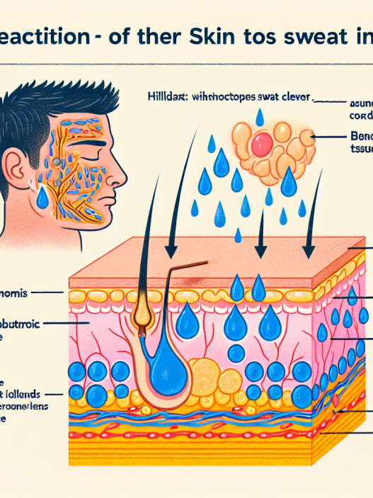Cómo responde la piel al sudor con Clenbuterol