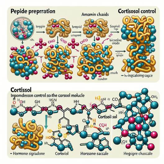 Preparados de péptidos y control de cortisol