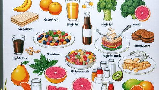 Qué alimentos pueden interferir con la absorción de Furosemid