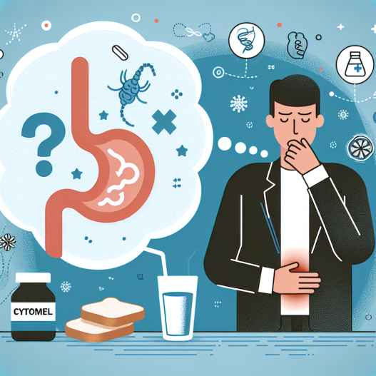 ¿Qué hacer si Cytomel causa molestias gástricas?