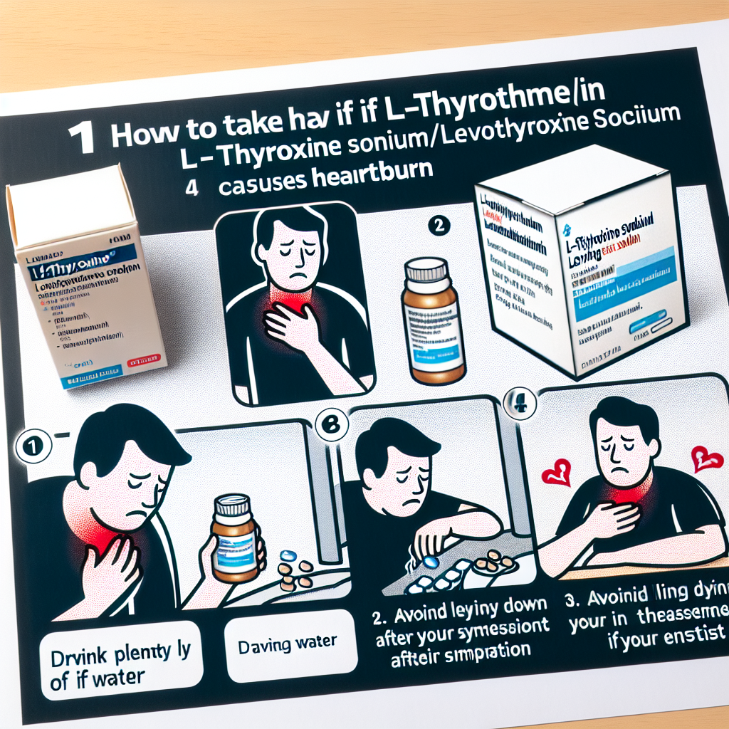 Qué hacer si L-Thyroxine Sodium/Levothyroxine Sodium (LT4 sodium) provoca acidez estomacal