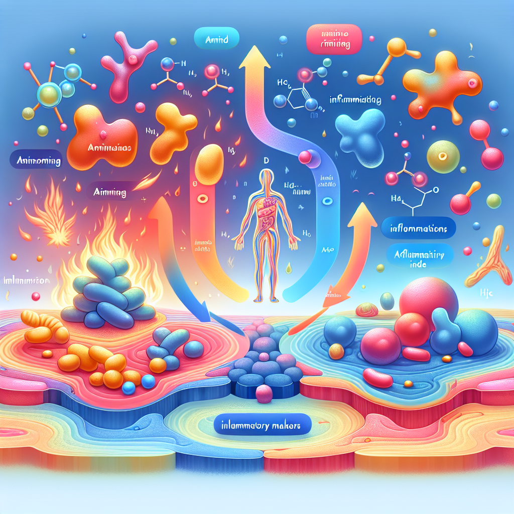 Aminoácidos y reducción de marcadores inflamatorios