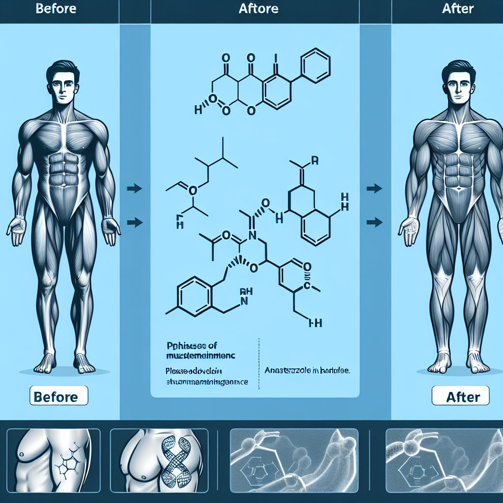 Anastrozol en fases de mantenimiento muscular