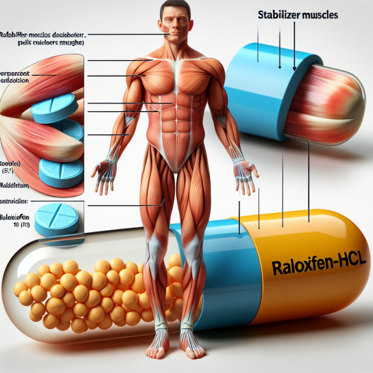 Cómo afecta Raloxifen-HCl a los músculos estabilizadores