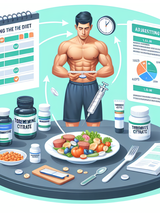 Cómo ajustar la dieta con Citrato de toremifeno para definición