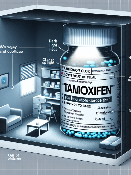 Cómo almacenar correctamente Tamoxifeno