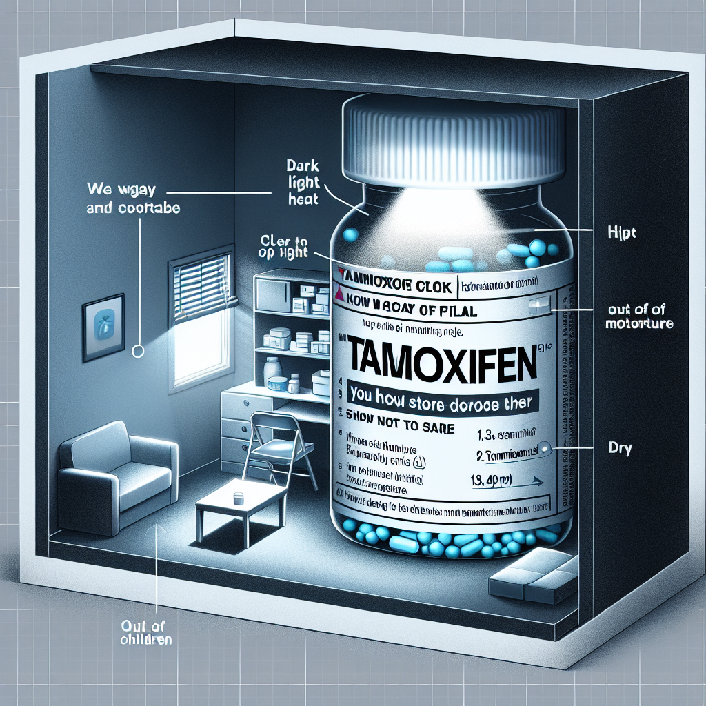 Cómo almacenar correctamente Tamoxifeno
