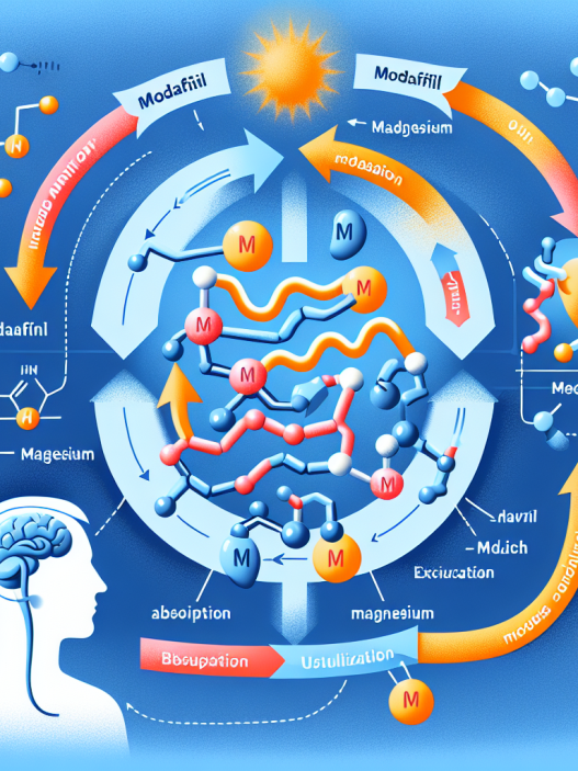 Cómo influye Modafinil (Provigil) en el metabolismo del magnesio