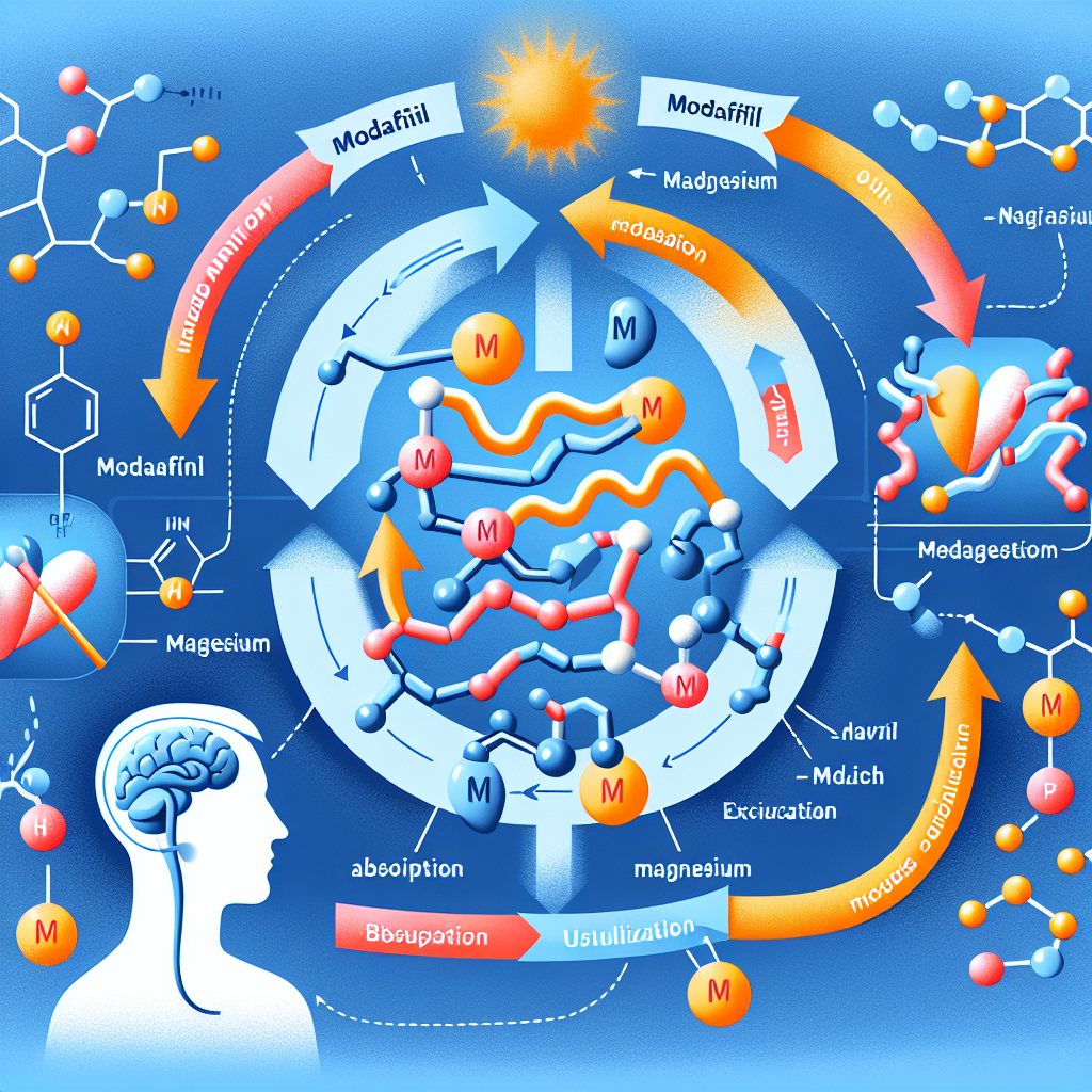 Cómo influye Modafinil (Provigil) en el metabolismo del magnesio
