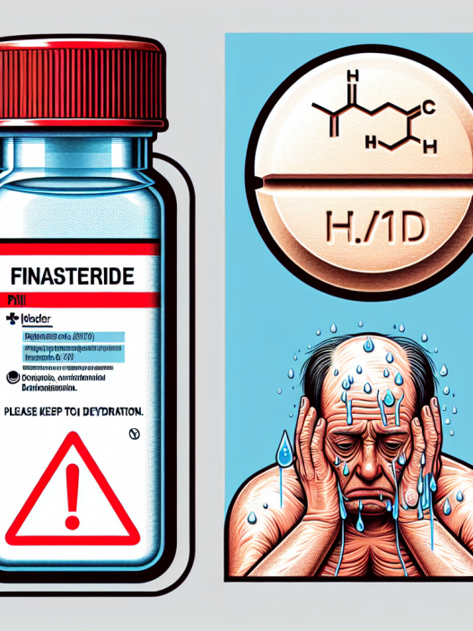 Finasteride y riesgos de deshidratación