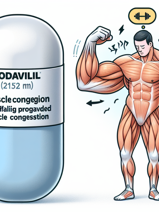Modafinil (Provigil) y congestión muscular prolongada