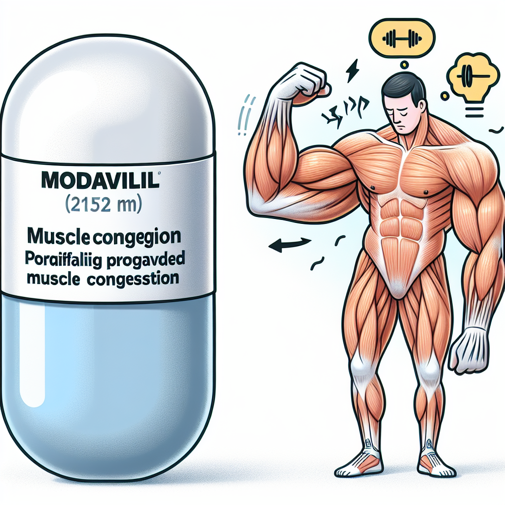 Modafinil (Provigil) y congestión muscular prolongada