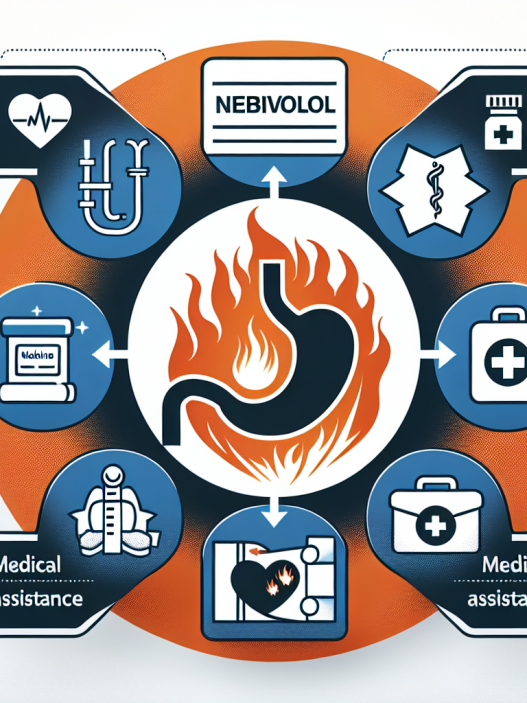 Qué hacer si Nebivolol causa ardor estomacal