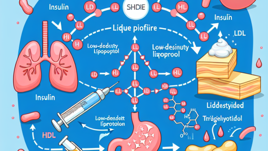 Cómo afecta Insulina al perfil lipídico