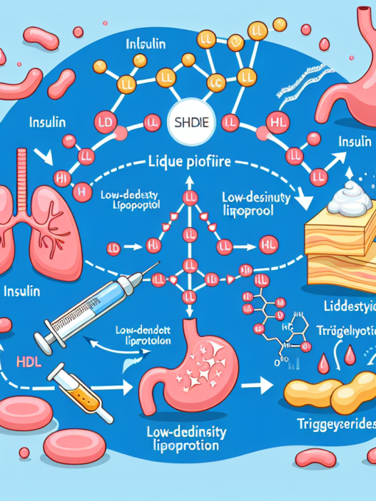 Cómo afecta Insulina al perfil lipídico