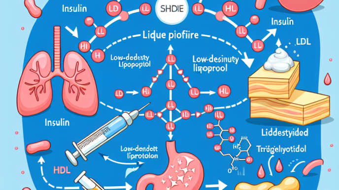Cómo afecta Insulina al perfil lipídico