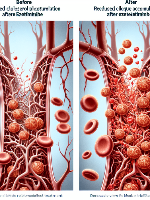 Cómo cambia la vascularización con Ezetimiba