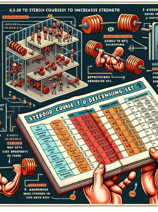Cómo combinar Cursos de esteroides para aumentar la fuerza con series descendentes