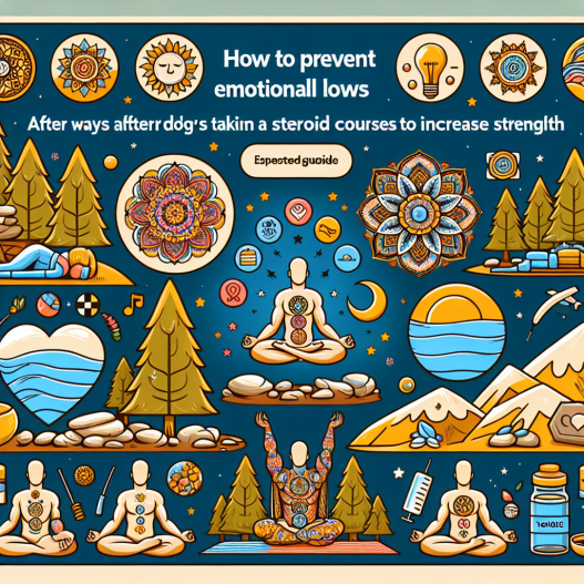 Cómo evitar el bajón emocional post-Cursos de esteroides para aumentar la fuerza