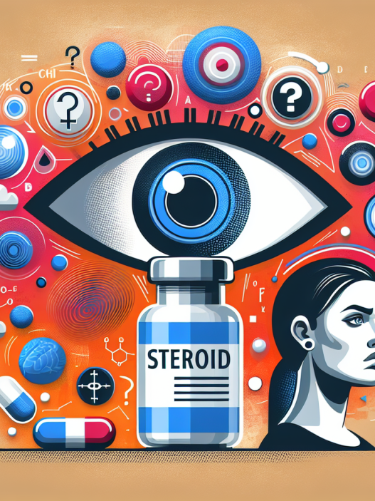 ¿Cursos de esteroides para mujeres puede influir en la visión?