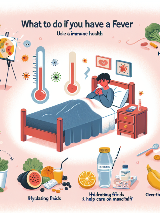 Qué hacer si tienes fiebre usando Salud inmunológica