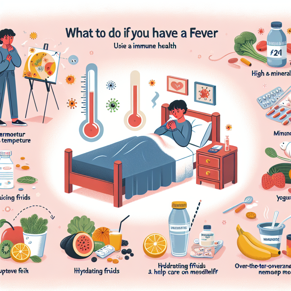 Qué hacer si tienes fiebre usando Salud inmunológica