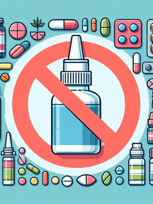 Qué tipo de suplementos no combinan bien con Aerosoles nasales