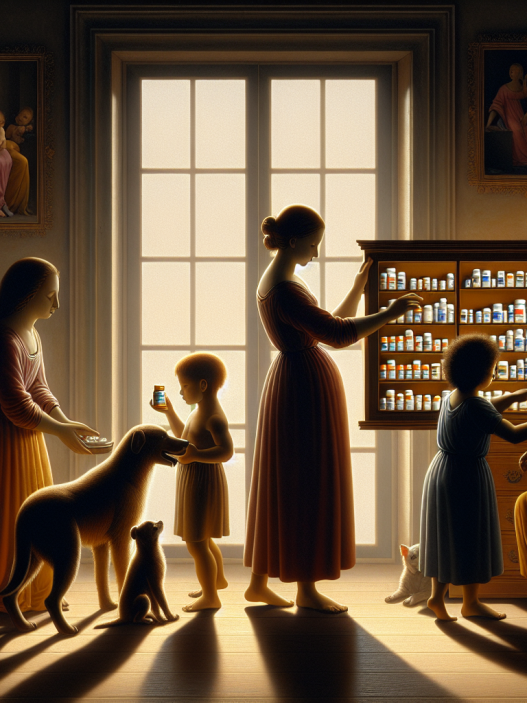 Drostanolone pastillas y niños/mascotas: seguridad doméstica